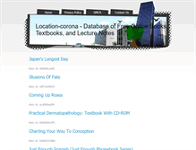 Tablet Screenshot of location-corona.com